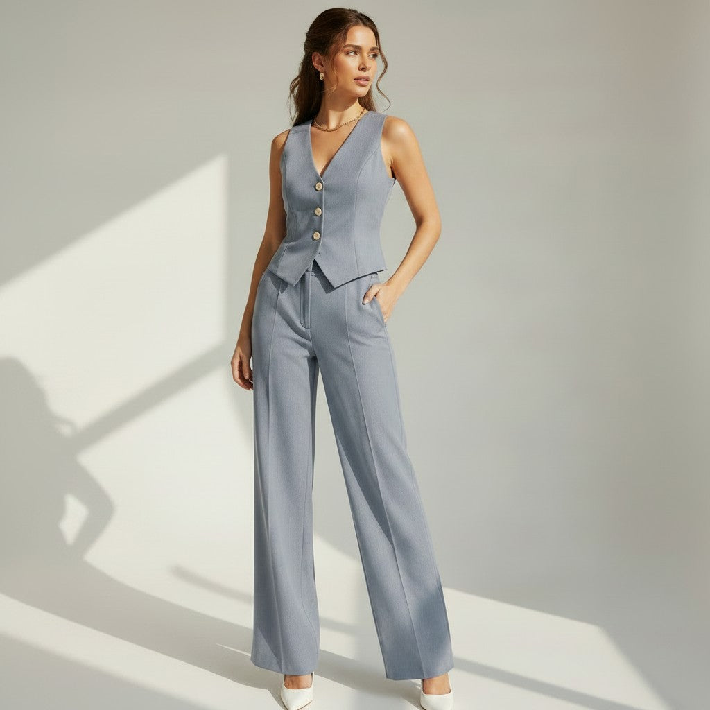 Elegante Gilet Set